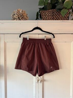 Gymshark Women’s Maroon Athletic Shorts